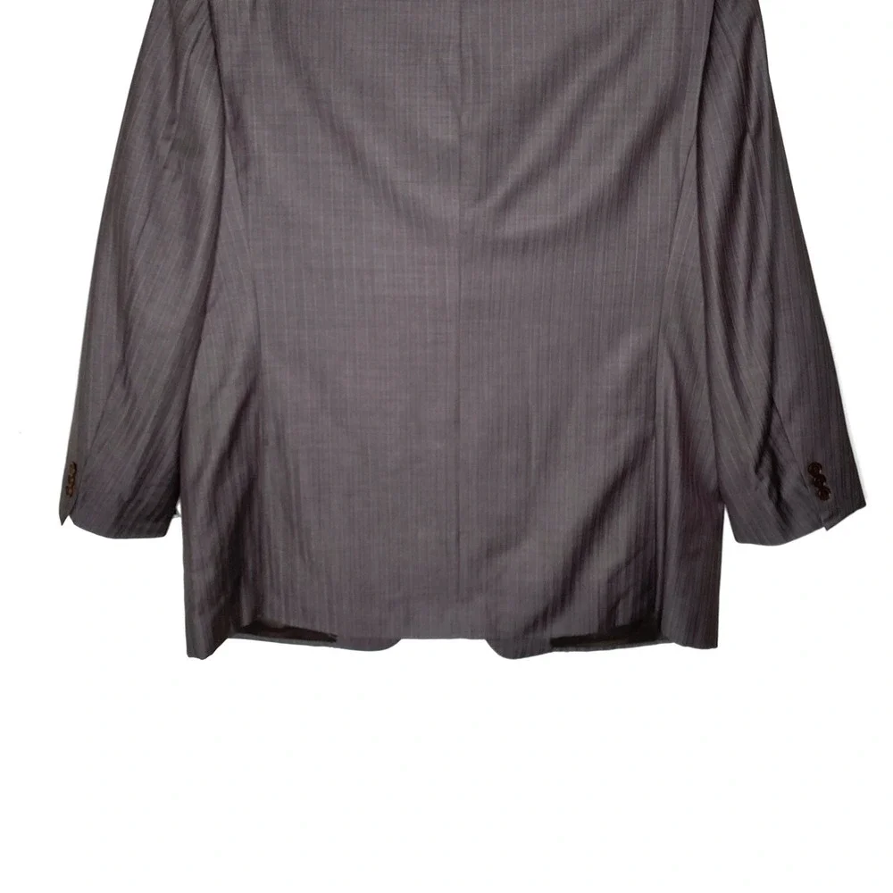 Canali Proposta Men's Pura Lana Woolmark Blazer Italy Wool Sport Coat US 46 Gray